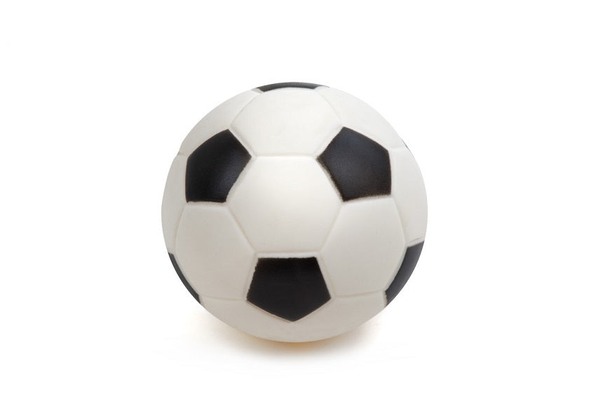 Jucarie din Vinyl minge fotbal 10 cm