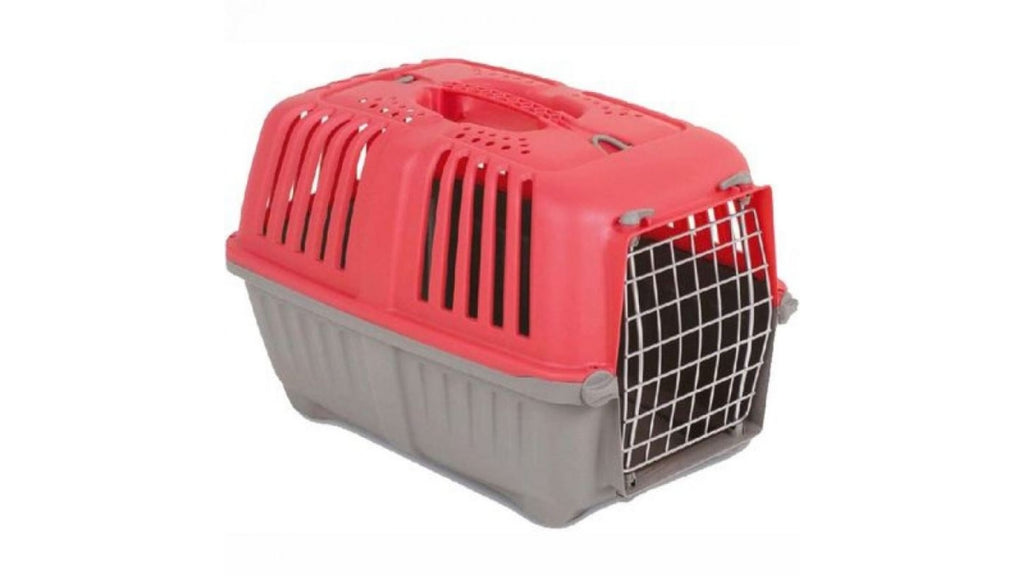 cusca_transport_pratiko_1_usa_metal_gri_rosu_48_x_31_x_33_cm