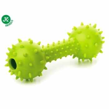 jk-animals-jucarie-caine-gantera-cu-sunet-tpr-verde-14-cm-17973